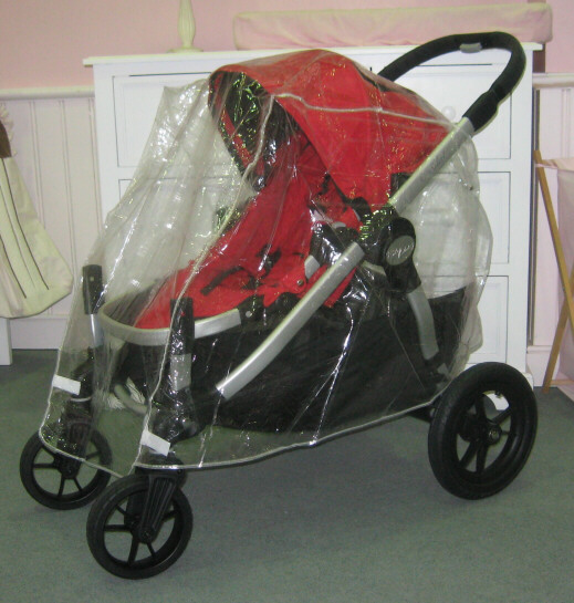 baby jogger city select rain cover double