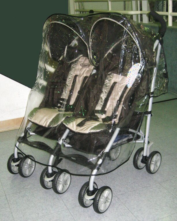 graco double stroller weather shield